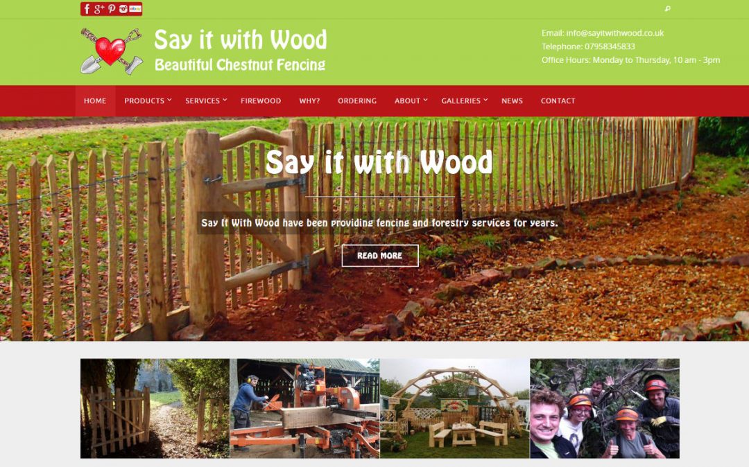 Say it with Wood