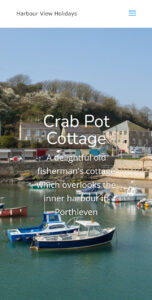 Crab Pot Cottage - Harbour View Holidays