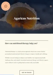 Agaricus Nutrition